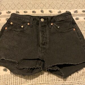 Black Levi Shorts